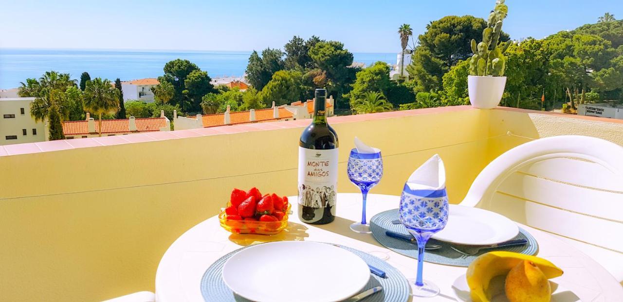Ocean View - Fantastico Studio Em Albufeira Buitenkant foto